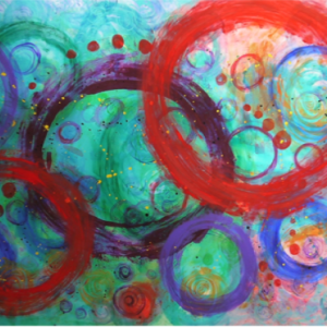 ABSTRACT ART BY WILNA WOLF